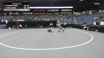 157 lbs 5th Place Match - 10 Hunter Hobbs, Providence vs 4 Aden Graves, Providence