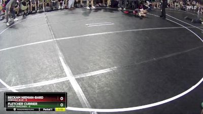 50 lbs Quarterfinals (8 Team) - Fletcher Currier, Kansas Anaconda vs Beckam Nieman-Bard, Nebraska Blue