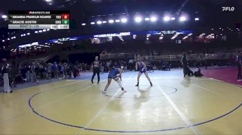 135 lbs Quarterfinal - Gracie Austin, Charlotte Hs vs Eduarda Franklin Soares, Freedom