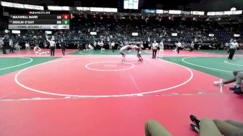 176 lbs Cons. Round 7 - Maxwell Barr, OAK3 vs Deklin O`Day, DWA