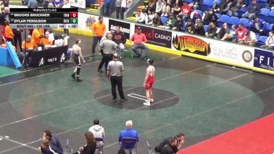132 lbs Consi Of 16 #1 - Brooks Bruckner, Trinity vs Dylan Ferguson, Hickory