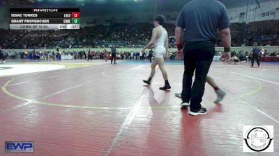 143 lbs Consi Of 16 #2 - Issac Torres, Locust Grove High School vs Grant Provencher, Coweta