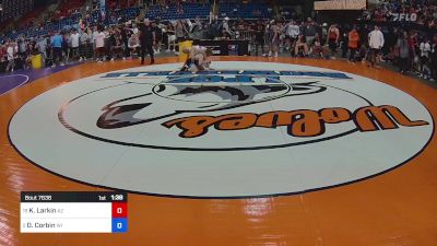 126 lbs Rnd Of 16 - Konner Larkin, AZ vs Dale Corbin, WI