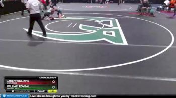 132 lbs Champ. Round 1 - Jaden Williams, Vista Ridge vs William Roybal, Greeley West