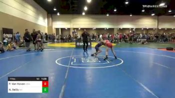 77 lbs Semifinal - Peyton Van Hoven, Legacy Wrestling vs Nathan Reilly, 512 Outlaw Wrestling