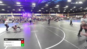 58 lbs Quarterfinal - Easton Robinson, Legends Of Gold vs Abel Quinteros, KC Eilte