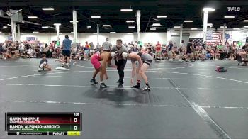 138 lbs Round 2 (4 Team) - Gavin Whipple, U2 Upstate Uprising vs Ramon Alfonso-Arroyo, Orchard South WC