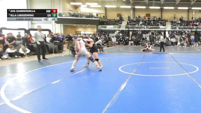 114 lbs Consolation - Ava Gamberdella, Branford vs Ella Libiszewski, Ludlow