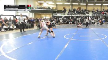 114 lbs Consolation - Ava Gamberdella, Branford vs Ella Libiszewski, Ludlow