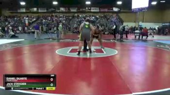285 lbs Champ. Round 2 - Daniel Duarte, Pueblo East vs Jack Stangier, Pueblo County