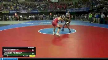 Semifinal - Carter Burgess, Archbishop Rummel vs Jakarion Fontenot, Rayne