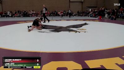 93 lbs Round 2 (4 Team) - Jacoby Burnett, MAHACA vs Lane Aho, UNC (United North Central)