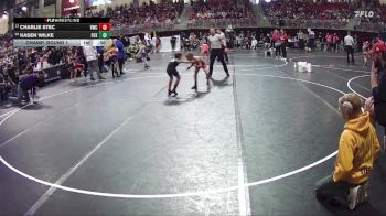 56 lbs Champ. Round 1 - Charlie Stec, Valentine Wrestling Club vs Kasen Wilke, FoxFit