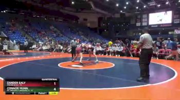 160 lbs Quarterfinals (8 Team) - Zander Ealy, Moline (H.S.) vs Connor Munn, Mt. Prospect (Prospect)