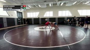 175 lbs Champ. Round 2 - Colby Milnes, Wheatland vs Bridger Roberts, Evanston