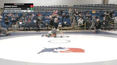 80 lbs Cons. Sub-quarters - Dominic Rocco vs Ethan Encarnacion, HeadHunters Wrestling Club