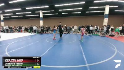 69-70 lbs Round 1 - Sadie Yang-Elson, Summit Wrestling Academy vs Catherine Nelson, Ranger 47 Wrestling Club