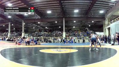 175 lbs Cons. Semi - Carleo Zapata, Spring Valley vs Valentino Rios, Foothill