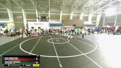 67 lbs Champ Round 1 (16 Team) - Levi Proctor, South Central Utah vs Paxton Hanson, Mat Demons