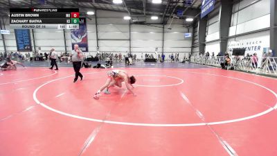 113 lbs Round Of 16 - Austin Brown, MO vs Zachary Siatka, KS