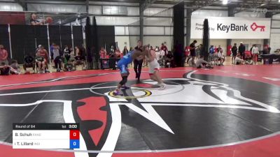 79 kg Round Of 64 - Brady Schuh, Ranger Wrestling Club vs Tyler Lillard, Indiana RTC