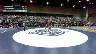 120 lbs Champ. Round 1 - Logan Begody, Basha vs Gavin Ispisua, Reno