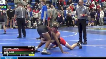 132 lbs Cons. Round 7 - Noah Villarreal, PERKINS vs Luke Slone, WILLARD