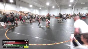 90 lbs Round 1 - Jadan Pagan, Mighty Warriors Wrestling Acad vs Parker Osborne, C2X