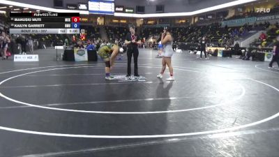 207 lbs Cons. Round 1 - Kailyn Garrett, Northern Michigan University vs Manusiu Muti, McKendree University