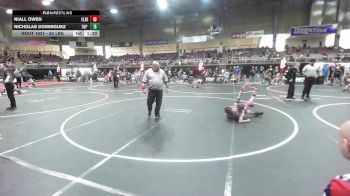 82 lbs Rr Rnd 3 - Niall Owen, Elbert County Wranglers vs Nicholas Dominguez, Top Notch WC