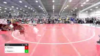 126 lbs Round Of 32 - AJ Falcone, NJ vs Jackson Koppers, NY