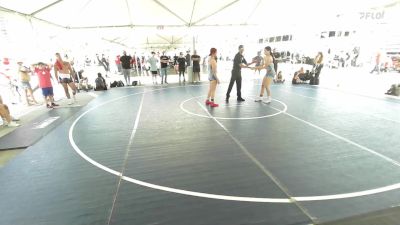 136 lbs Final - Mila Mantanona, Coachella Valley WC vs Allyah Shumaker, Scotsmen WC