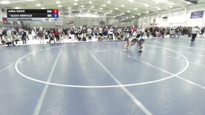 105 lbs Quarters - Alicia Kenfack, MATPAC Wrestling Club vs Anna White, North Dakota