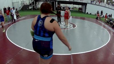 235 lbs Ariana Chavez, Texas Blue vs Mariah Nunez, California Blue