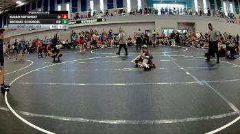 120 lbs Champ. Round 1 - Michael Schlegel, FEWA vs Elijah Hattaway, Camden Outsiders