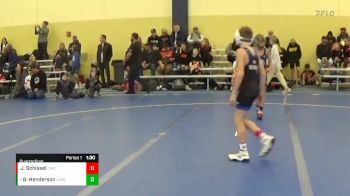 75 lbs Quarterfinal - Brendan Henderson, LaCrosse Area Wrestlers (LAW) vs Jameson Schissel, Outlaw Wrestling Club