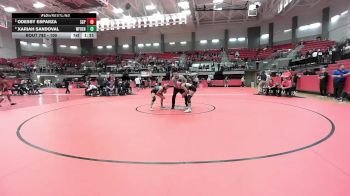 100 lbs Semifinal - Xariah Sandoval, Wolfforth Frenship vs Odessy Esparza, South Grand Prairie