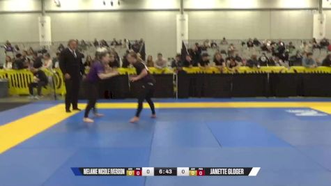 Janette Gloger vs Melanie Nicole Iverson 2024 World IBJJF Jiu-Jitsu No-Gi Championship