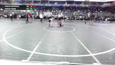 78 lbs Consi Of 8 #2 - Roman Rodriguez, Gulf Coast WC vs Jordan Trimm, Bulls WC
