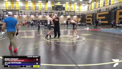 170 lbs Champ. Round 1 - Bode Stanley, High Altitude Wrestling Club vs Kyler Petithory, Iowa