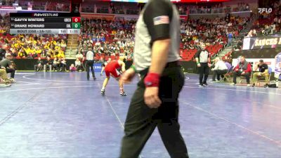 2A-120 lbs Cons. Round 3 - Gavyn Winters, Greene County vs Drake Howard, Sergeant Bluff-Luton