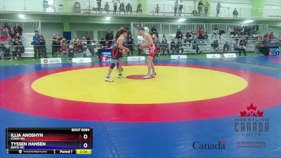 65kg Quarterfinal - Illia Anoshyn, Coast WA vs Tyssen Hansen, Dinos WC