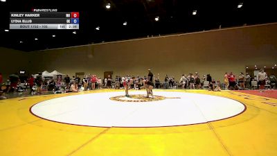 105 lbs Cons. Round 1 - Kinley Harker, MO vs Lydia Ellis, OK