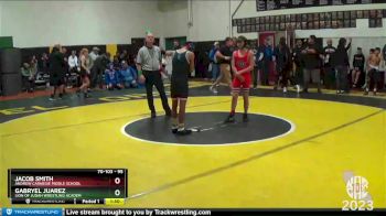 95 lbs Champ. Round 1 - Gabryel Juarez, Lion Of Judah Wrestling Academ vs Jacob Smith, Andrew Carnegie Middle School