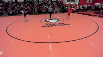 113 lbs Cons. Round 1 - Julian Paniagua, BOLINGBROOK vs Marty Towey, Niles (NOTRE DAME)