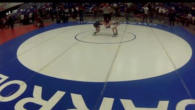 12U Boys - 92 lbs Cons. Round 5 - Gavin Troyer, SWAT - Savage Wrestling Athletic Team vs Rocco Cartalino, Midwest Regional Training Center