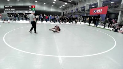 99.5-105.5 lbs Champ. Round 2 - Amir Ali, Fishers Wrestling Club vs Jaxon Jundt, Purler Wrestling Inc