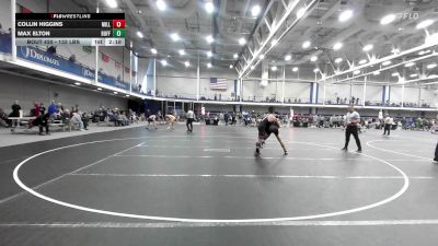 133 lbs Consi Of 16 #1 - Collin Higgins, Millersville vs Max Elton, Buffalo