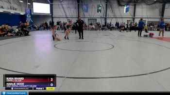 136 lbs 7th Place Match - Hadlie Hood, Iowa Central Community College vs Kara Rivard, Cornell College