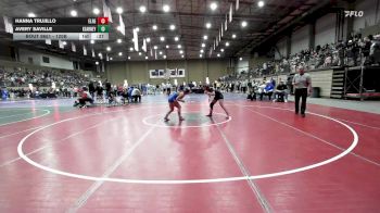 120B 1st Place Match - Avery Saville, Glenpool vs Hanna Trujillo, Randall